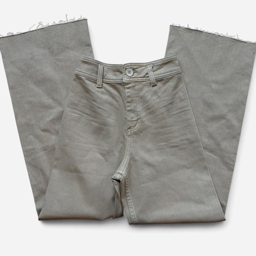 Miou muse beige wide leg